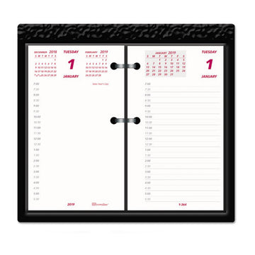 Brownline® Daily Calendar Pad Refill, 6 X 3.5, White-burgundy-gray Sheets, 2022 freeshipping - TVN Wholesale